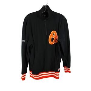 Baltimore Orioles S 1/4 Zip Pullover Stitches MLB